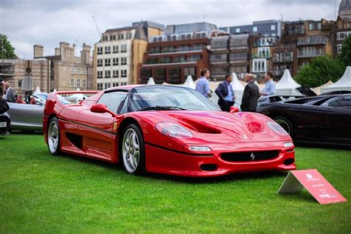 An Ultra-Rare Ferrari F50 That Was First Owned By Mike Tyson Just Punched Out A Record Price At Auction