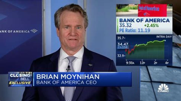 CEO Brian Moynihan Awarded For Bank Of America's Big Growth
