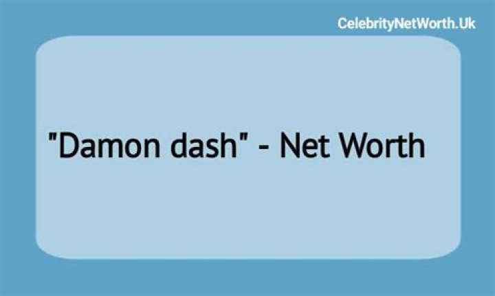 Damon Dash Net Worth | Celebrity Net Worth