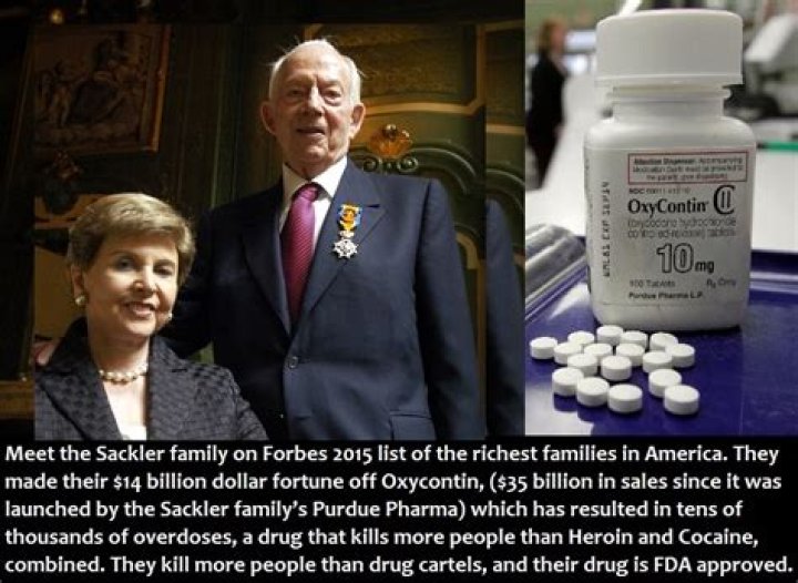 Meet The Family That Built Their $14 Billion Fortune On OxyContin