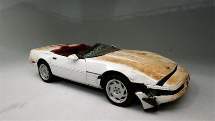 One Millionth Corvette Damaged In Sink Hole Restored To Original Glory