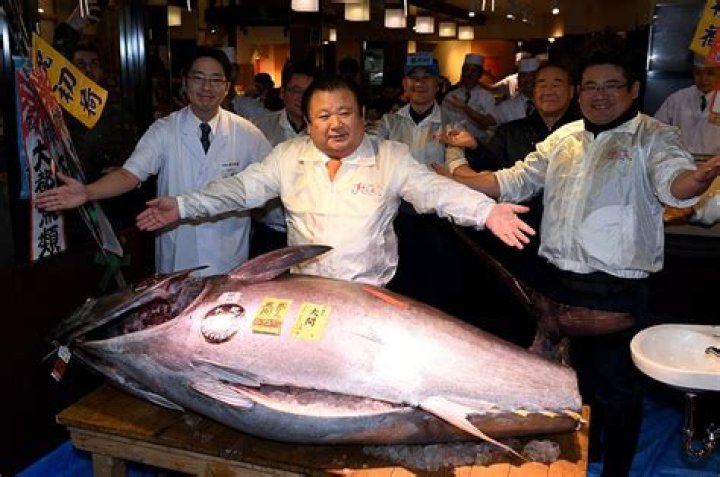 Seafood Businessman Kiyoshi Kimura Pays More Than Half A Million For A Single Fish